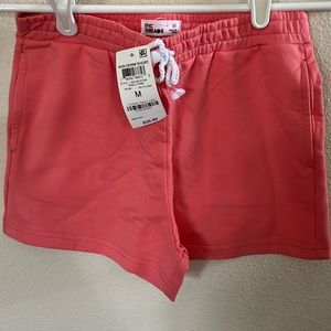Brand New elastic peach shorts